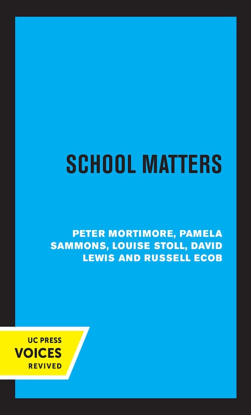 Front cover_School Matters