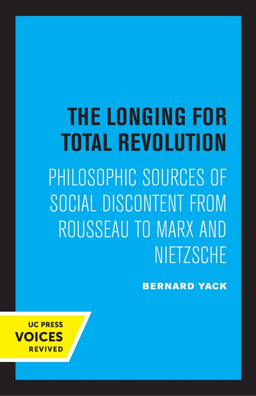 Front cover_The Longing for Total Revolution