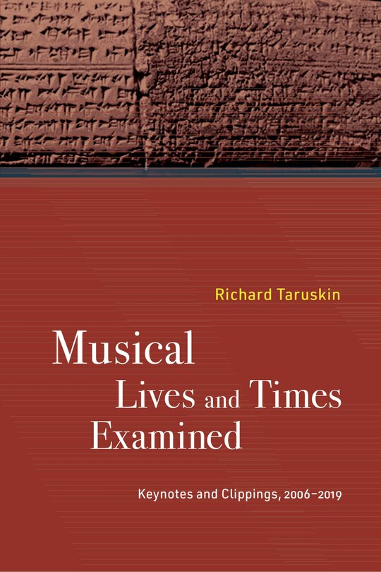Front cover_Musical Lives and Times Examined
