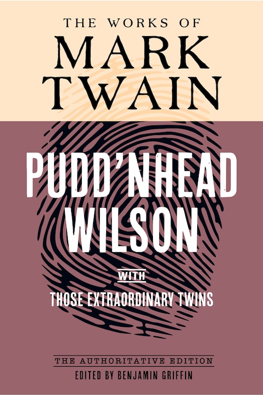 Front cover_Pudd'nhead Wilson
