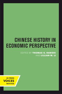 Front cover_Chinese History in Economic Perspective