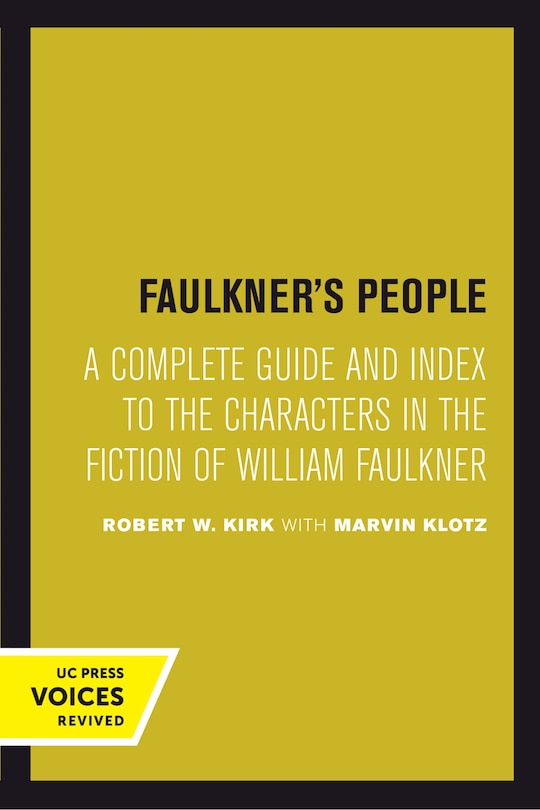 Couverture_Faulkner's People