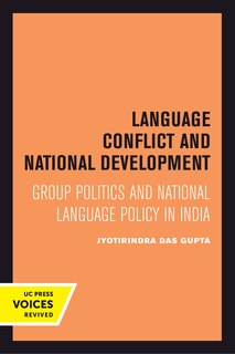 Front cover_Language Conflict and National Development