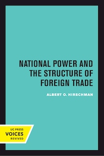 Front cover_National Power and the Structure of Foreign Trade