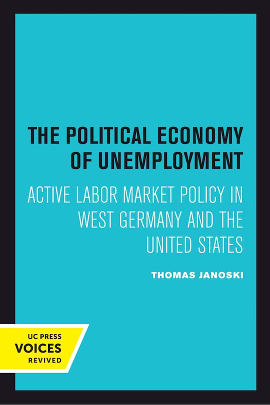 Front cover_The Political Economy of Unemployment