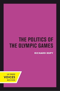 Front cover_The Politics of the Olympic Games