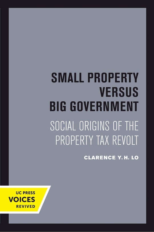 Front cover_Small Property versus Big Government