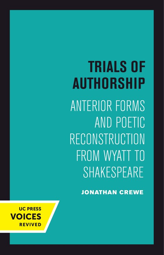 Front cover_Trials of Authorship