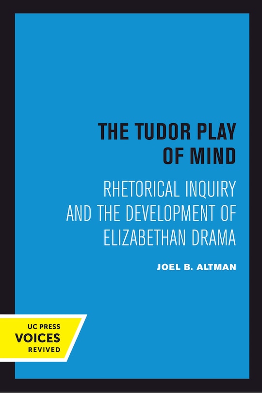 Front cover_The Tudor Play of Mind