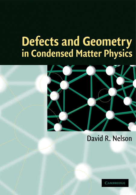 Front cover_Defects and Geometry in Condensed Matter Physics