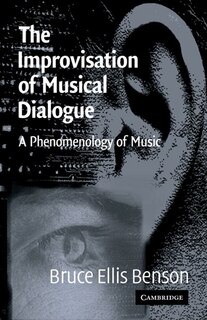 Front cover_The Improvisation of Musical Dialogue