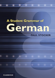 Front cover_A Student Grammar of German