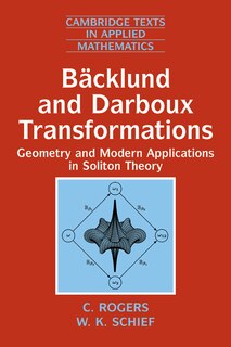 Front cover_Bäcklund And Darboux Transformations