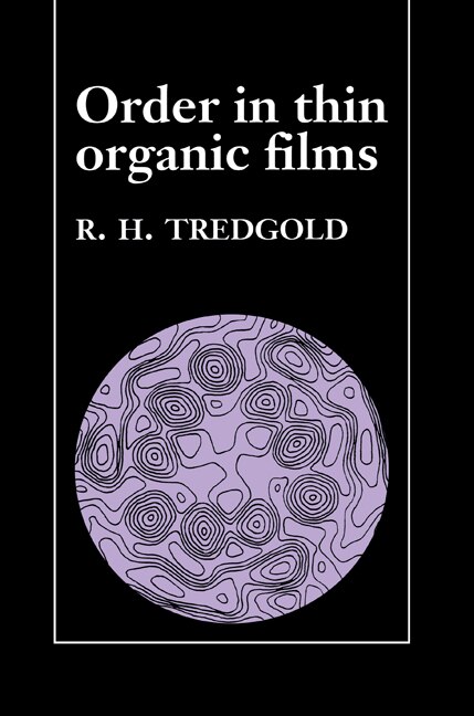 Front cover_Order in Thin Organic Films