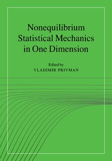 Front cover_Nonequilibrium Statistical Mechanics in One Dimension