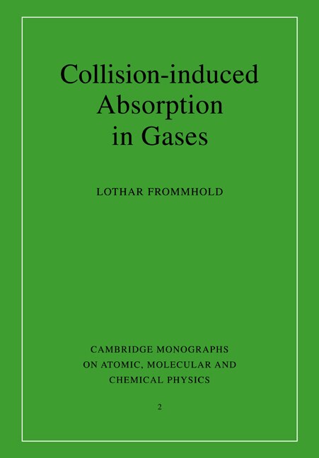 Couverture_Collision-induced Absorption in Gases