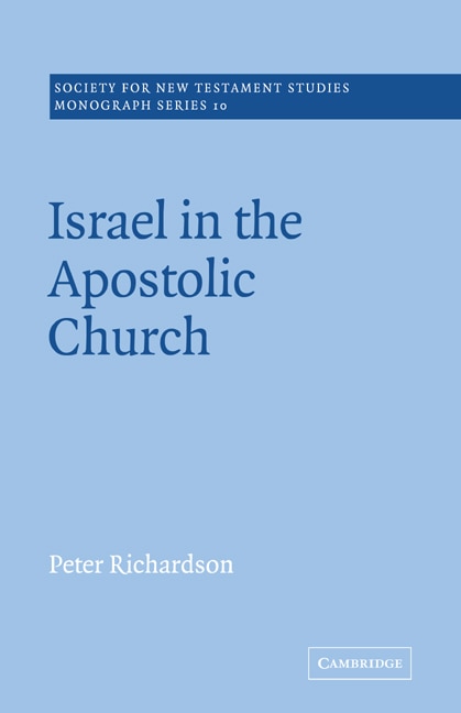 Front cover_Israel in the Apostolic Church