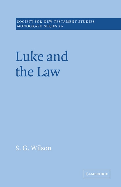 Front cover_Luke and the Law