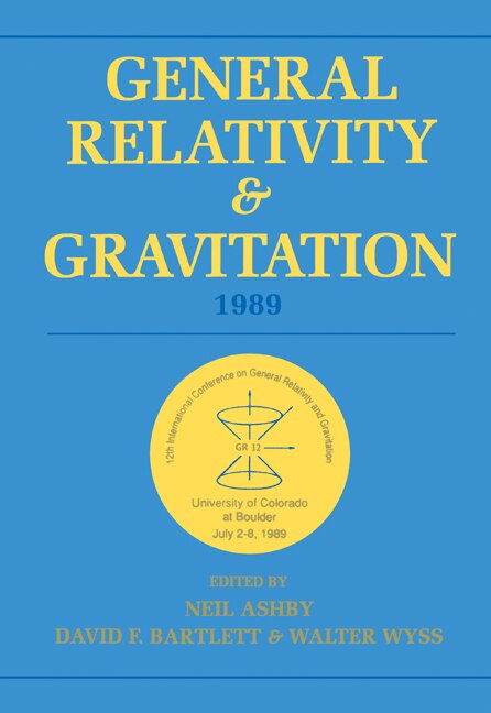 Front cover_General Relativity and Gravitation, 1989
