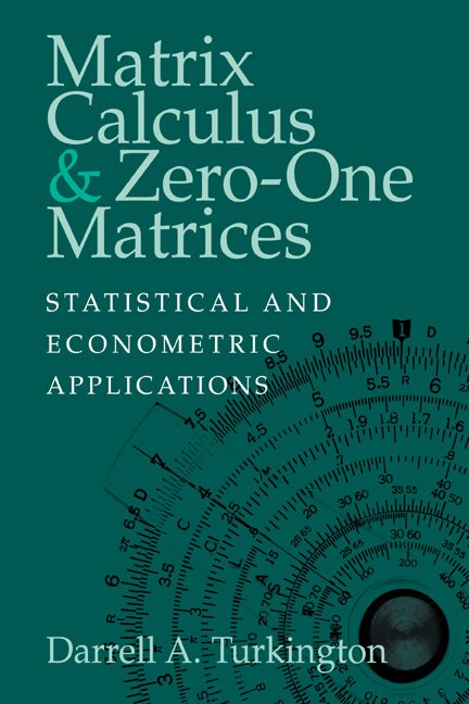 Front cover_Matrix Calculus and Zero-One Matrices