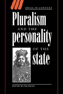 Couverture_Pluralism and the Personality of the State