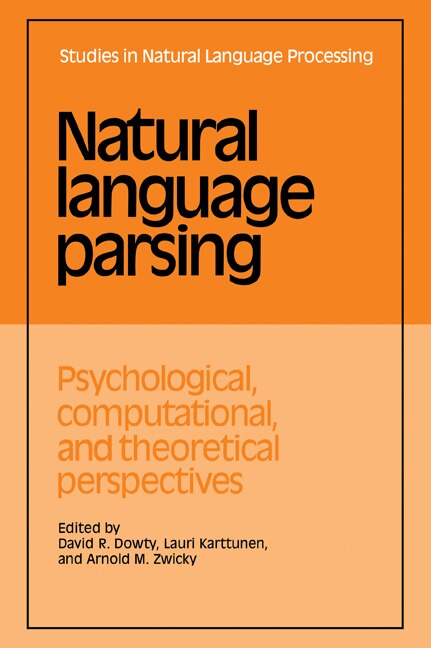 Front cover_Natural Language Parsing