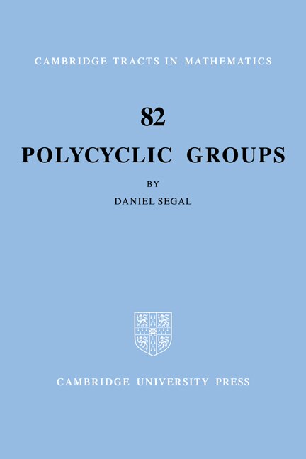 Front cover_Polycyclic Groups