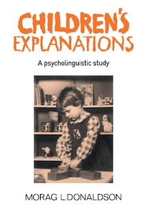 Couverture_Children's Explanations