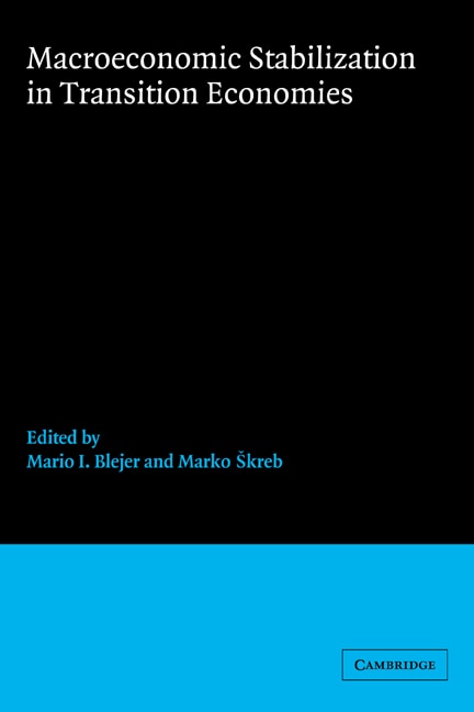 Couverture_Macroeconomic Stabilization In Transition Economies