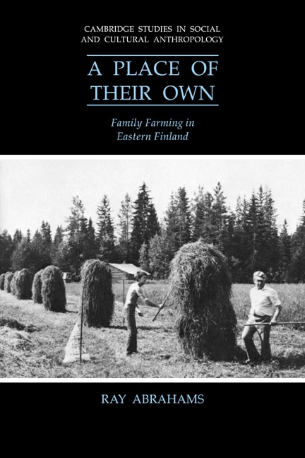 Front cover_A Place of their Own