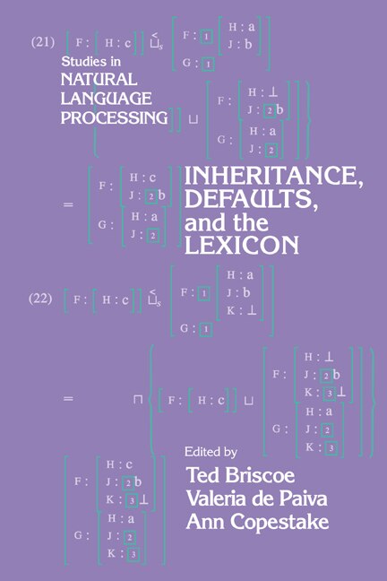 Front cover_Inheritance, Defaults And The Lexicon
