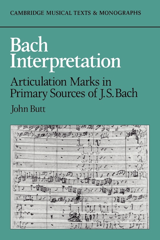 Front cover_Bach Interpretation