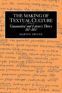 Front cover_The Making of Textual Culture
