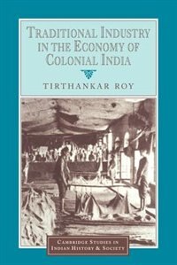 Couverture_Traditional Industry In The Economy Of Colonial India