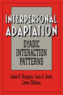 Couverture_Interpersonal Adaptation