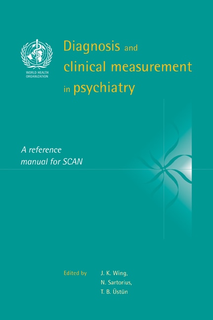 Front cover_Diagnosis And Clinical Measurement In Psychiatry