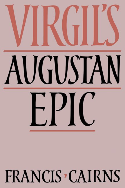 Front cover_Virgil's Augustan Epic