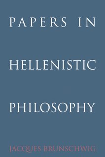 Couverture_Papers In Hellenistic Philosophy