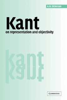 Front cover_Kant on Representation and Objectivity