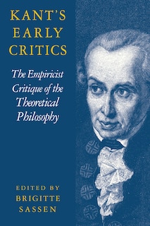 Front cover_Kant's Early Critics