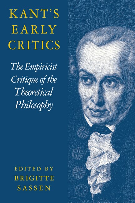 Front cover_Kant's Early Critics