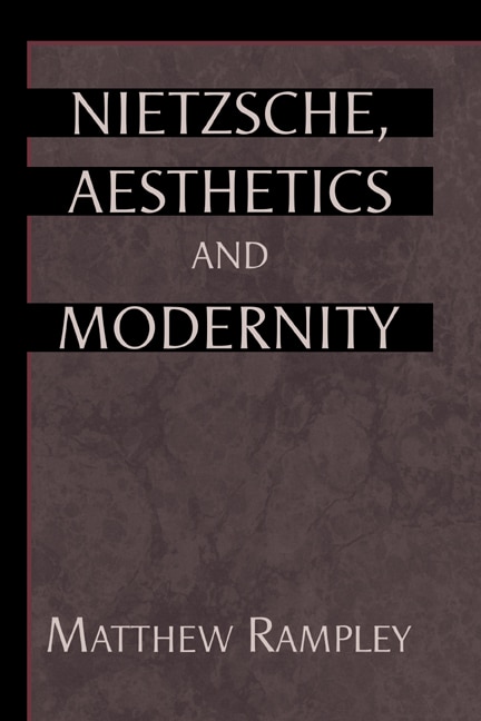 Couverture_Nietzsche, Aesthetics and Modernity