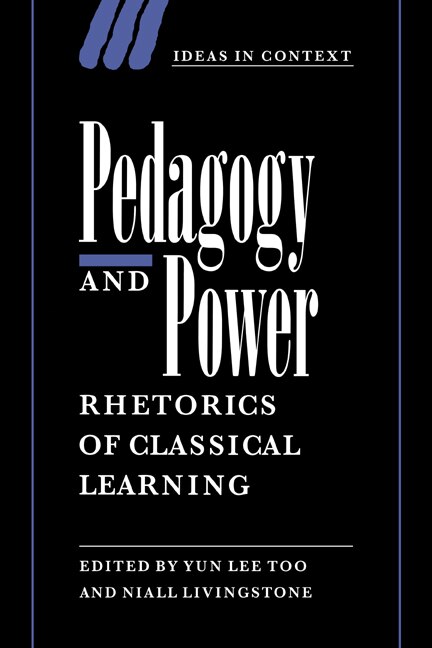 Couverture_Pedagogy and Power