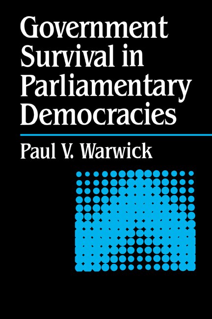 Couverture_Government Survival in Parliamentary Democracies