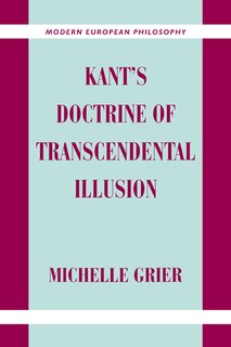 Front cover_Kant's Doctrine Of Transcendental Illusion