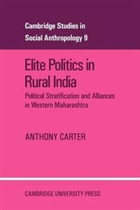 Front cover_Elite Politics in Rural India