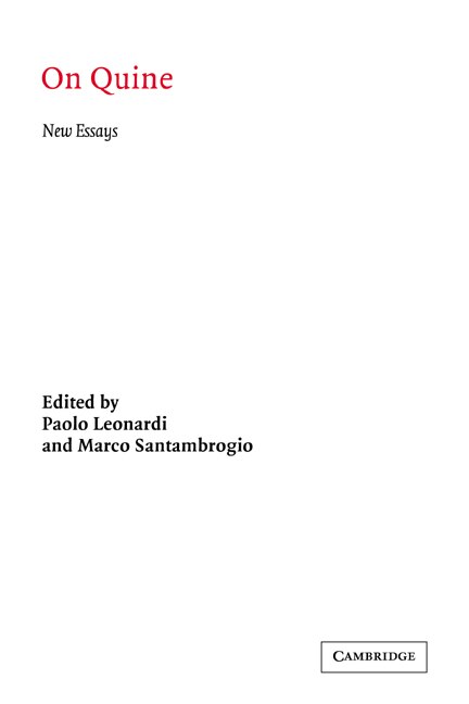 Front cover_On Quine