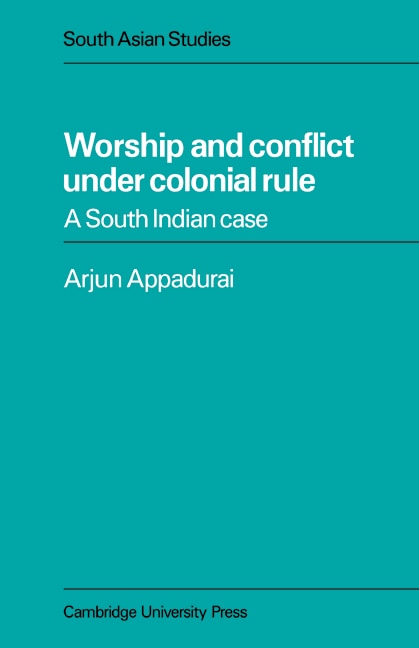 Front cover_Worship and Conflict under Colonial Rule