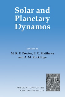 Front cover_Solar and Planetary Dynamos