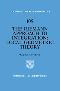 Couverture_The Riemann Approach to Integration